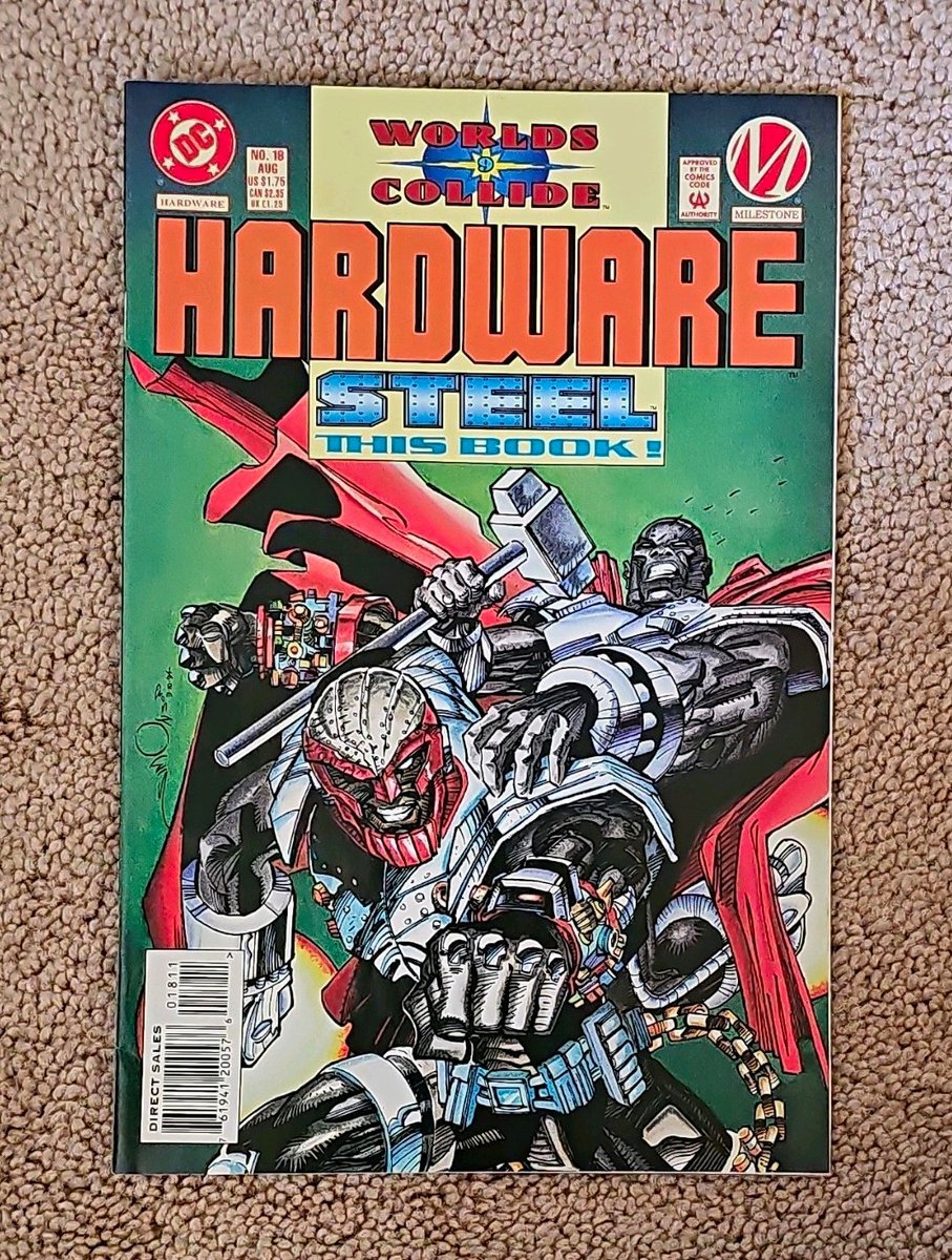 Worlds Collide Hardware #18 Milestone Modern Age 1994 numero unico