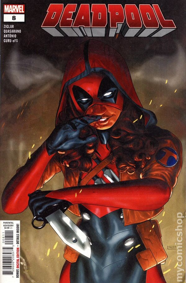 Deadpool #8A VG 2025 immagine stock basso grado