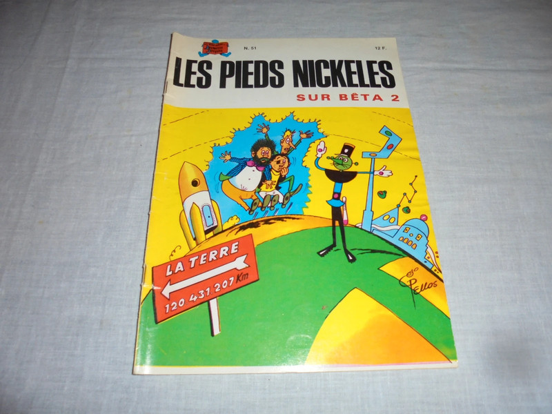 BD Les Pieds Nickelés 51 : Les Pieds Nickelés sur Bêta 2 Editions SPE 1986