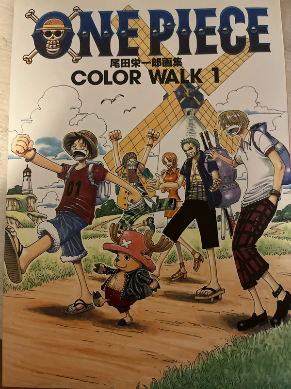 Pack 4 Artbooks One Piece: Color Walk 1, 2, 3 y 4 (Edición Japonesa)