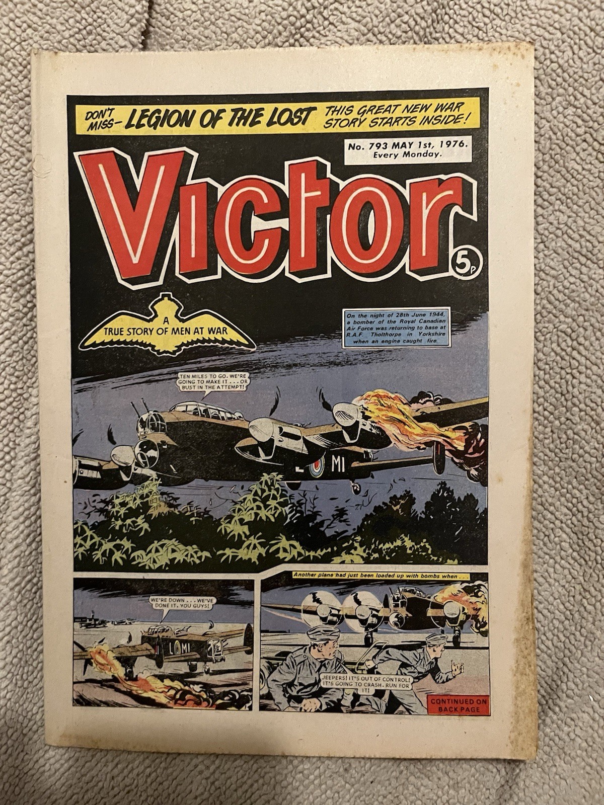 Victor Comic No# 793 May 1st 1976 VF