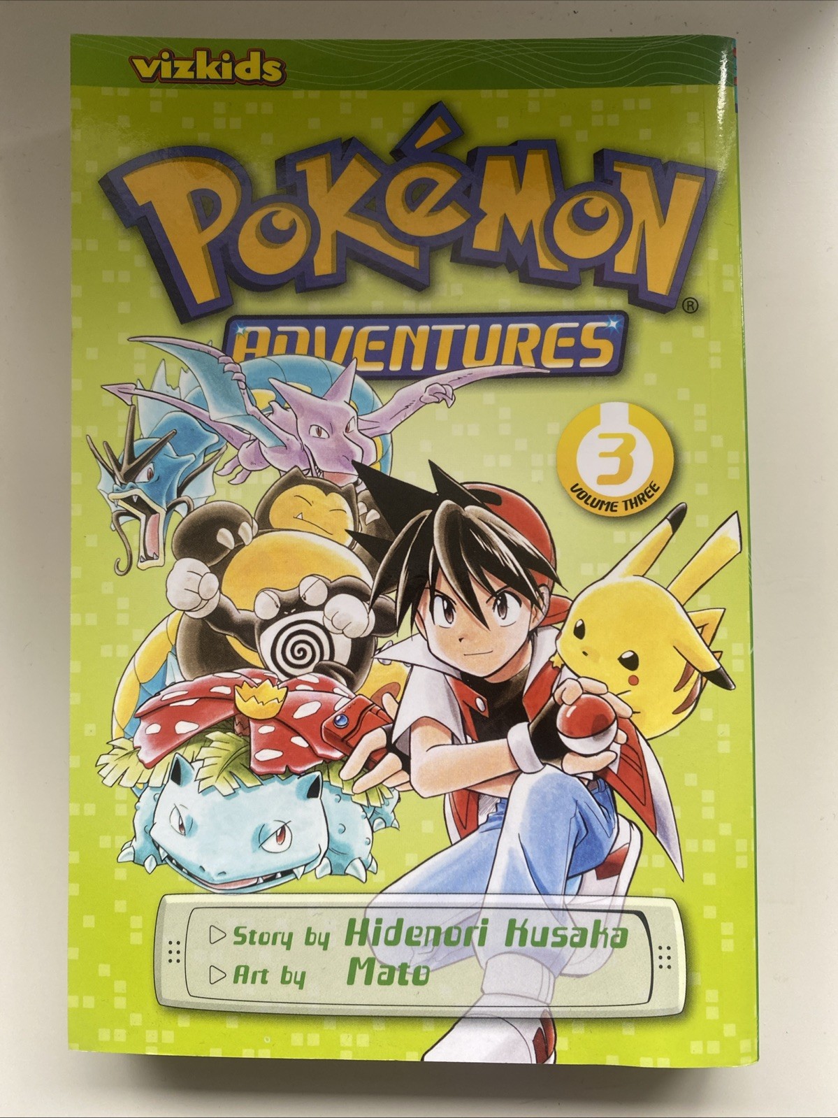 Pokémon Adventures Volume 3 Paperback Manga