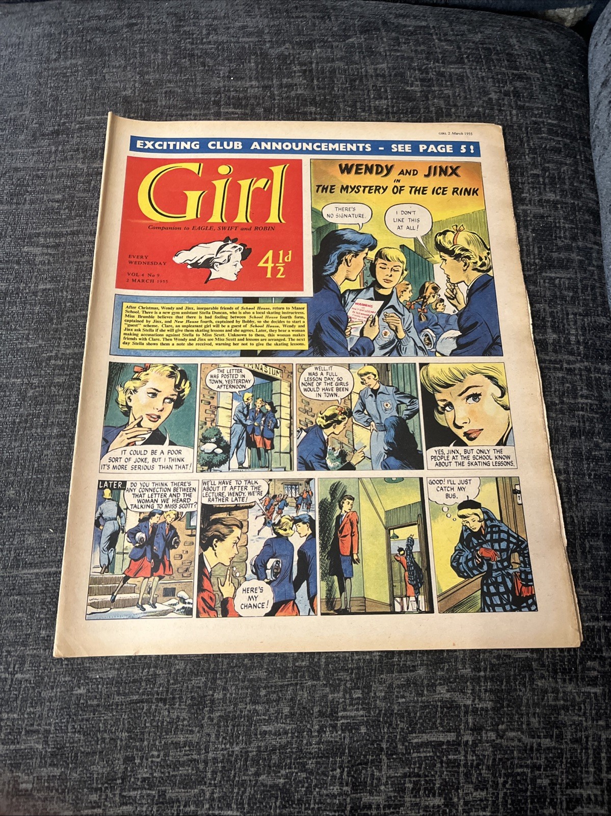 Girl Comic - Vol 4 No 9 - 2 March 1955