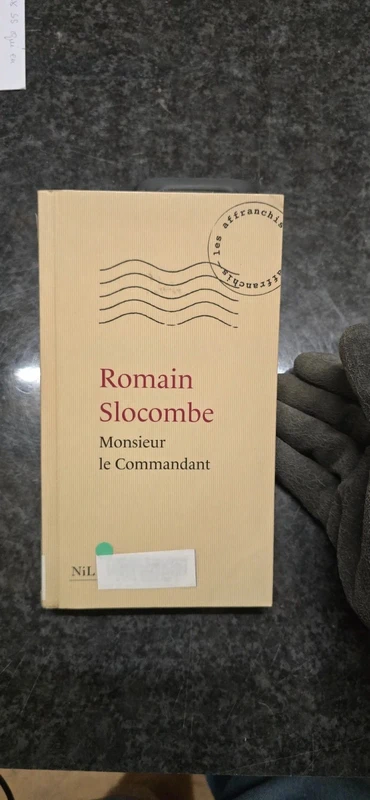 Livre Monsieur le commandant