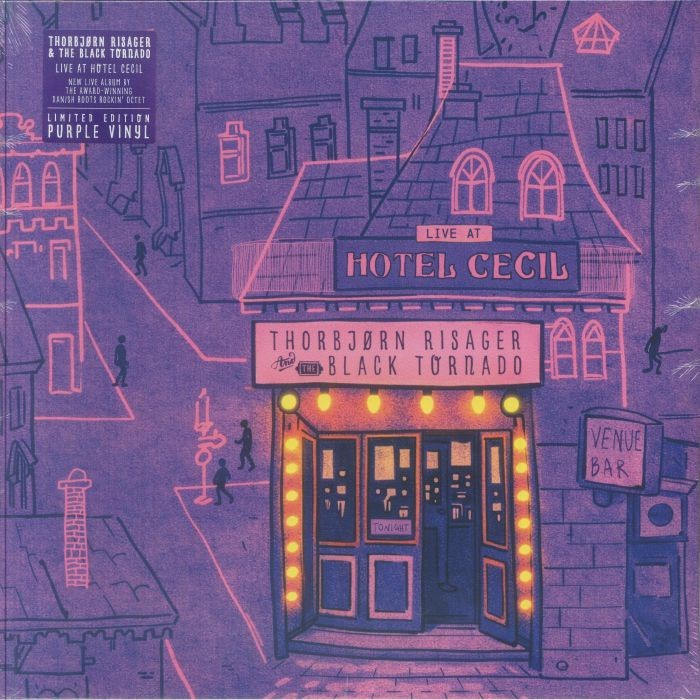RISAGER, Thorbjorn & THE BLACK TORNADO - Live At Hotel Cecil - Vinyl (2xLP)