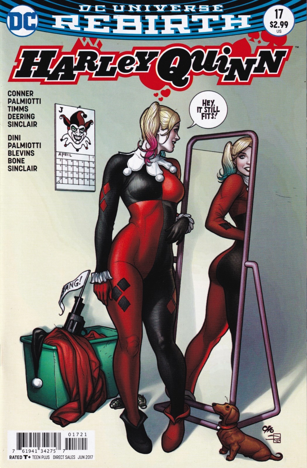Harley Quinn #17B Cho Variant VF/NM 2017 DC Comics