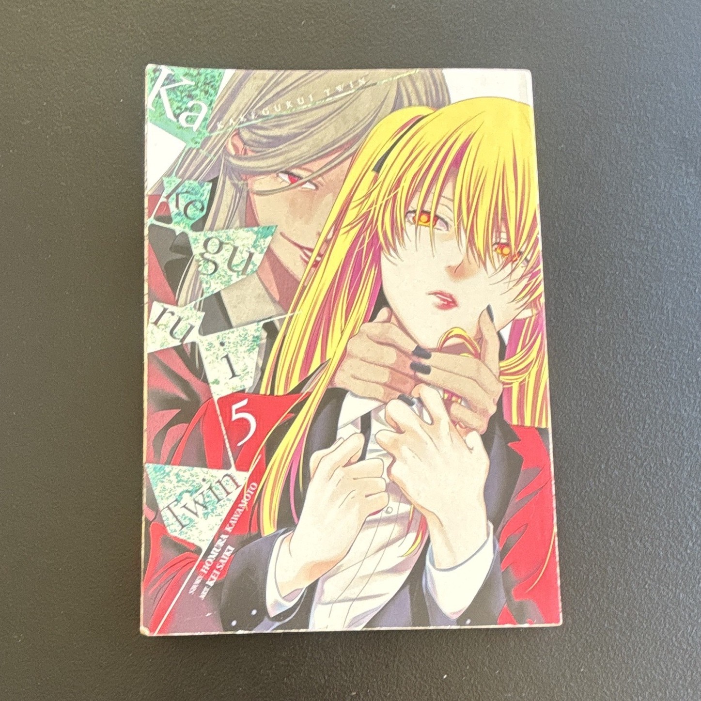 Kakegurui Twin Vol. 5 (Yen Press) manga inglese TP di Kawamoto & Saiki