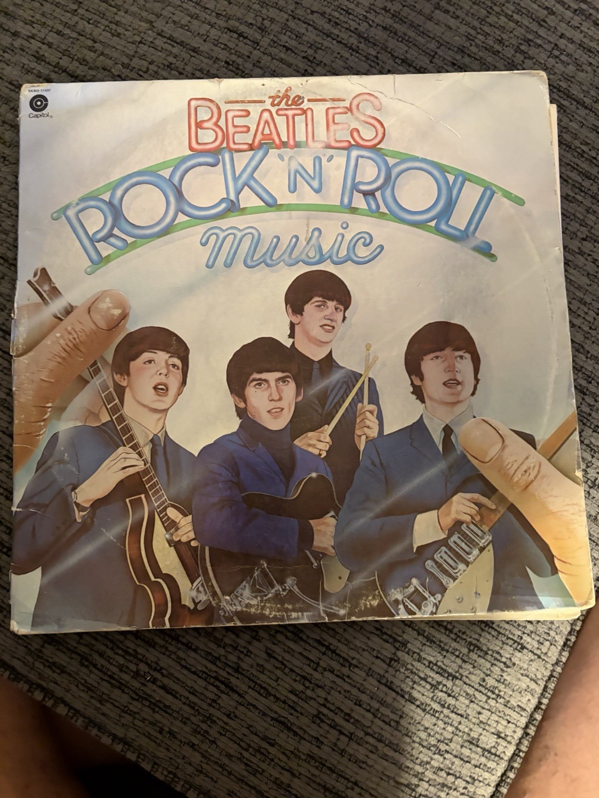 The Beatles Rock N Roll Music 2LP Vinyl Record (EX/EX) 