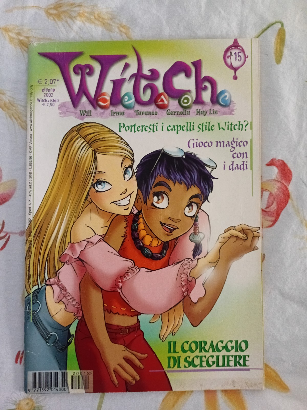 Witch W.i.t.c.h. fumetto numero 15 anno 2002