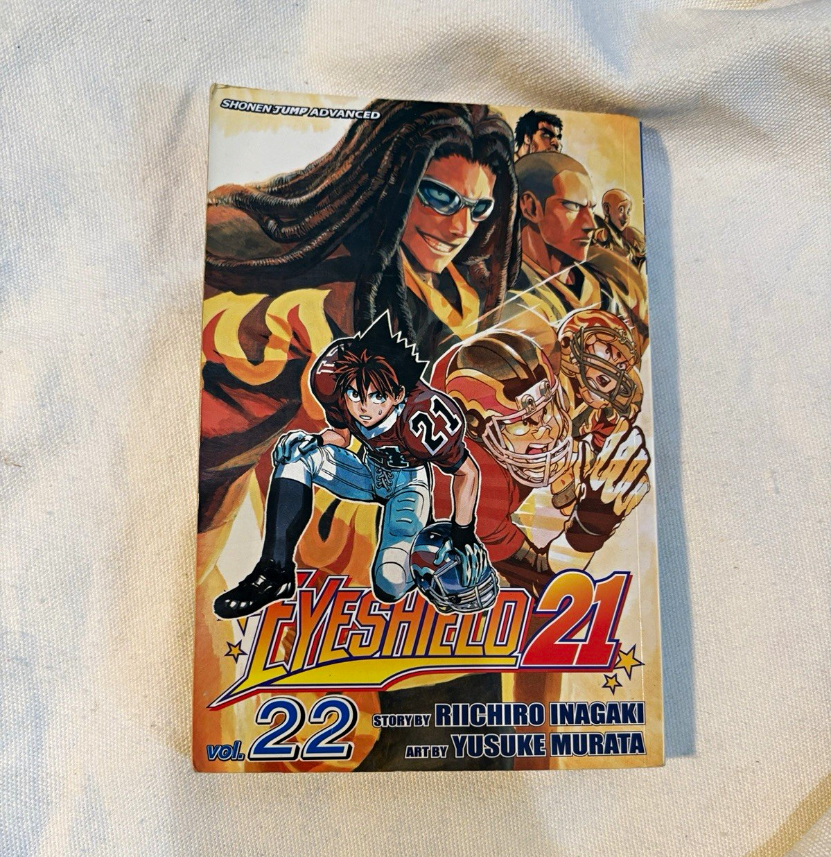 Eyeshield 21 Vol 22 Manga Paperback Inglese di Riichiro Inagaki, Murata