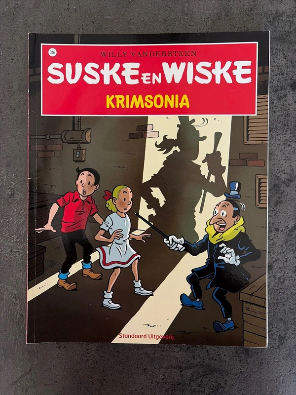 Strip 316 Suske en Wiske: Krimsonia