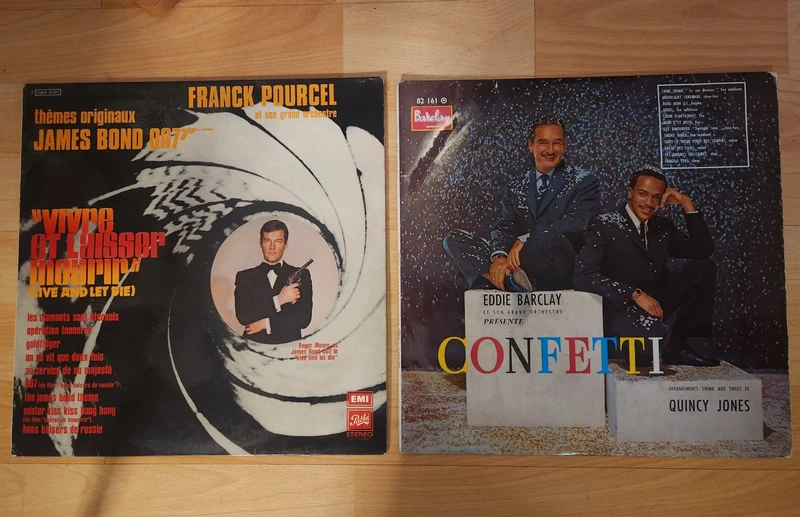Lot de 2 vinyles 33t