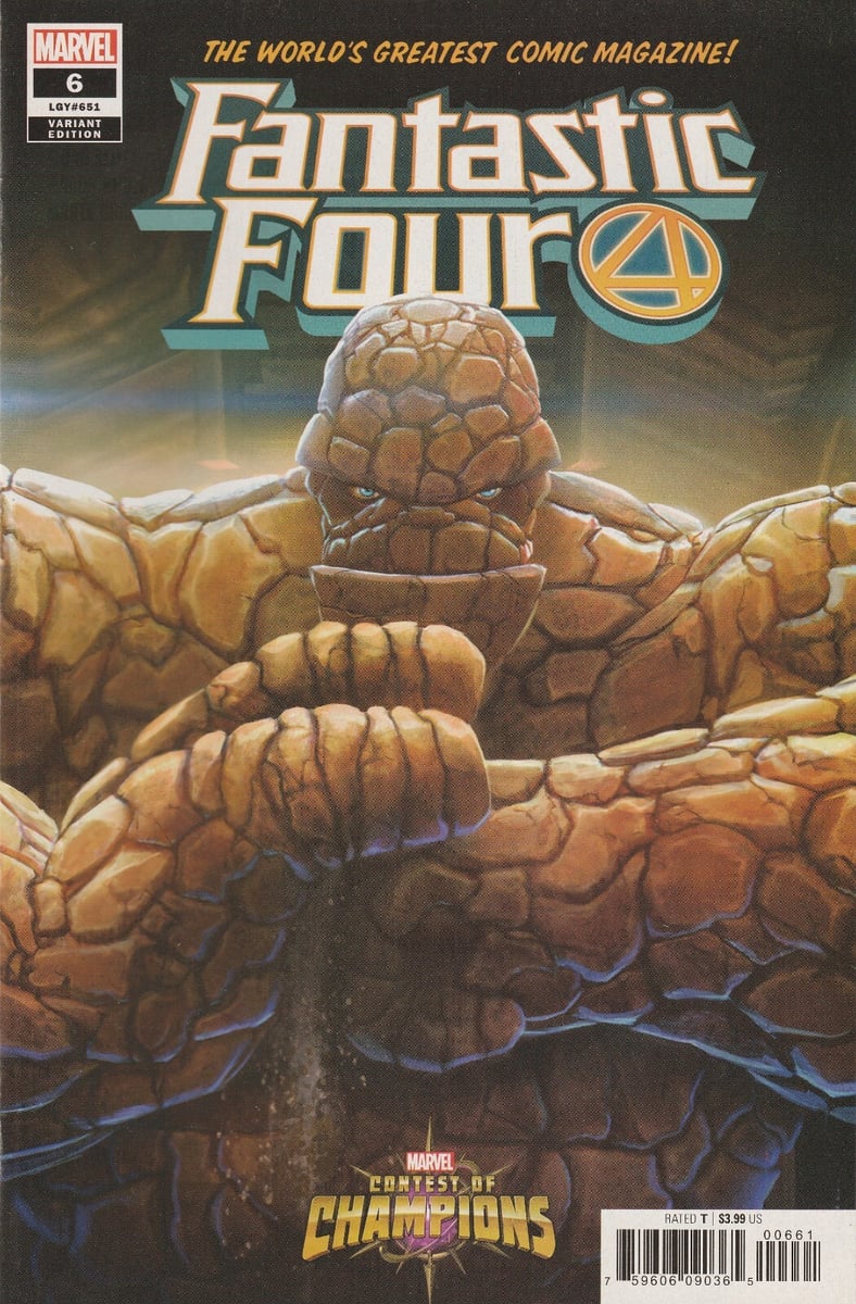 FANTASTIC FOUR #6 (2018) SLOTT/KUDER ~ HERALD DOOM ~ VARIANTE SMAILES ~ NON LETTO NM