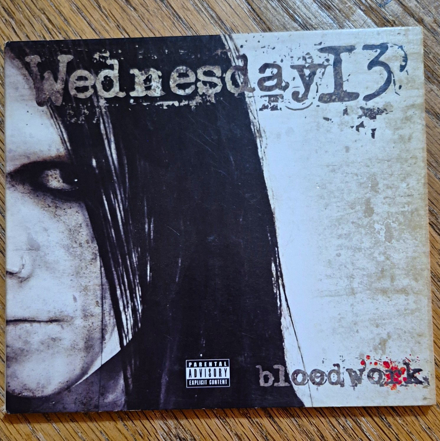 Wednesday 13 CD Bloodwork Rock Raucous Records 2008 Digipak Explicit
