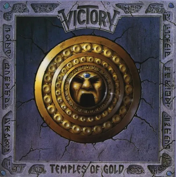 CD Victory Temples Of Gold Metronome Rock Heavy Metal EX 1990