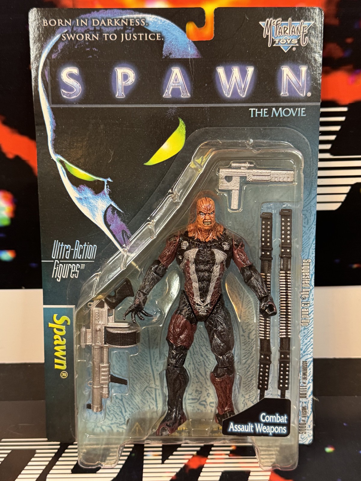 Spawn the Movie 1997 Ultra-Action Figure UNMASKED SPAWN McFarlane Toys