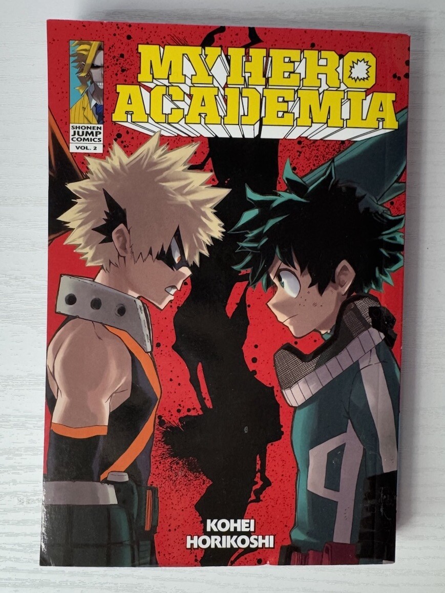 My Hero Academia Volume 2 Libro Manga Inglese