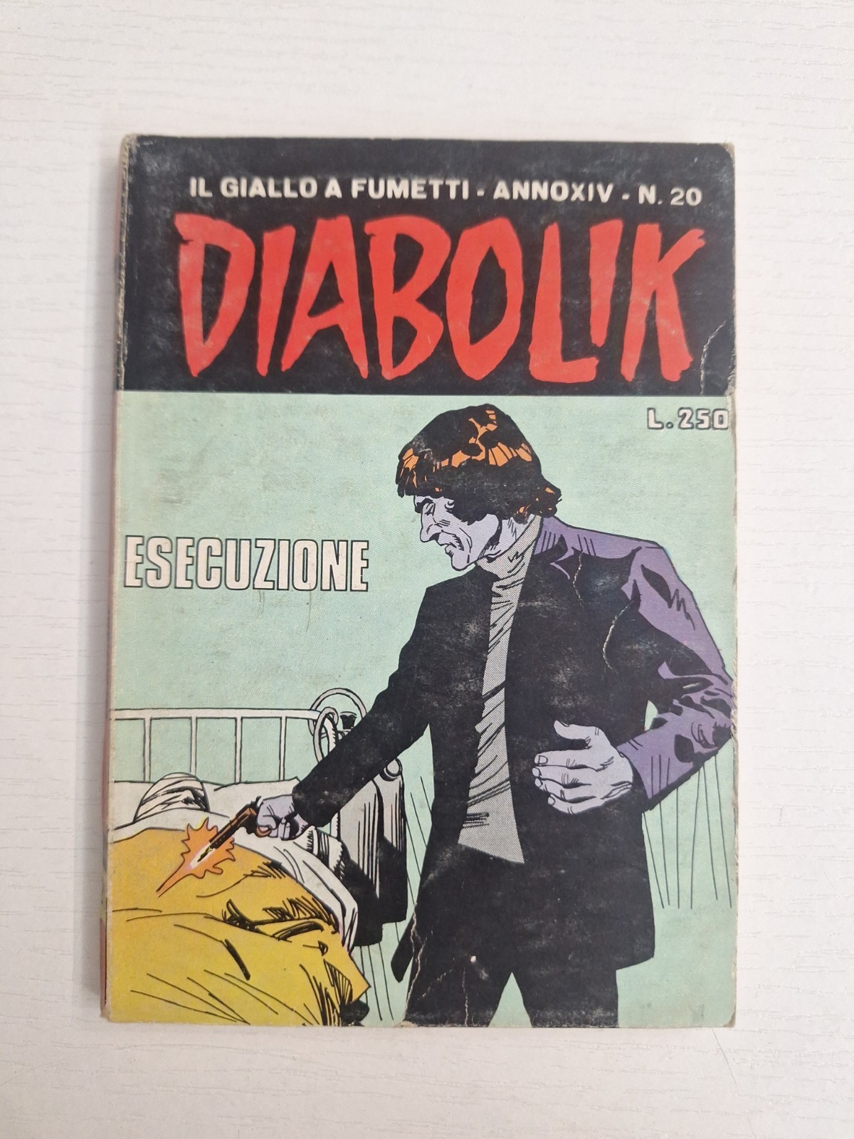 DIABOLIK ANNO XIV  n. 20 ORIGINALE 1975