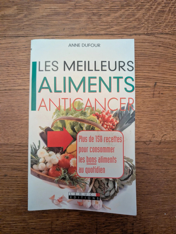 Livre Les meilleurs aliments anti cancer