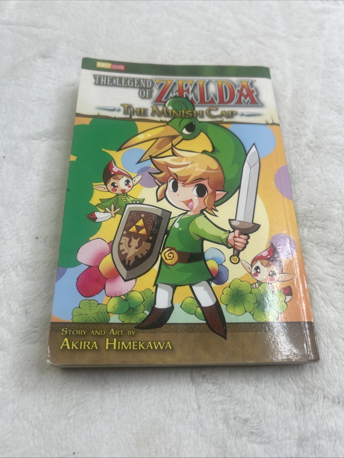 The Legend Of Zelda The Minish Cap Manga Libro Akira Himekawa Inglese