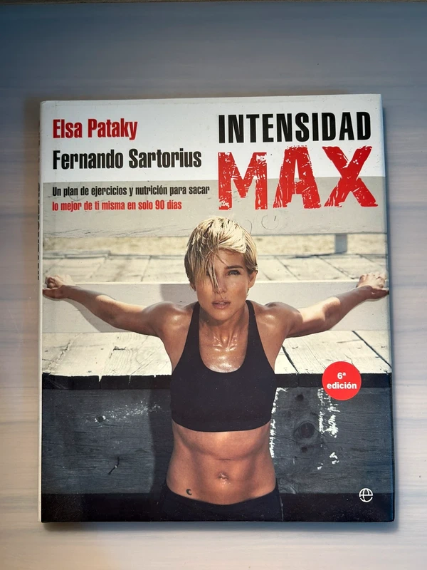 Libro Intensidad MAX – Elsa Pataky y Fernando Sartorius