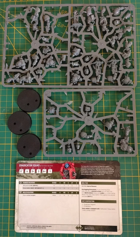 Eradicator Squad with Heavy Bolters x3 (Escouade Eradicator à Bolters Lourds x3)