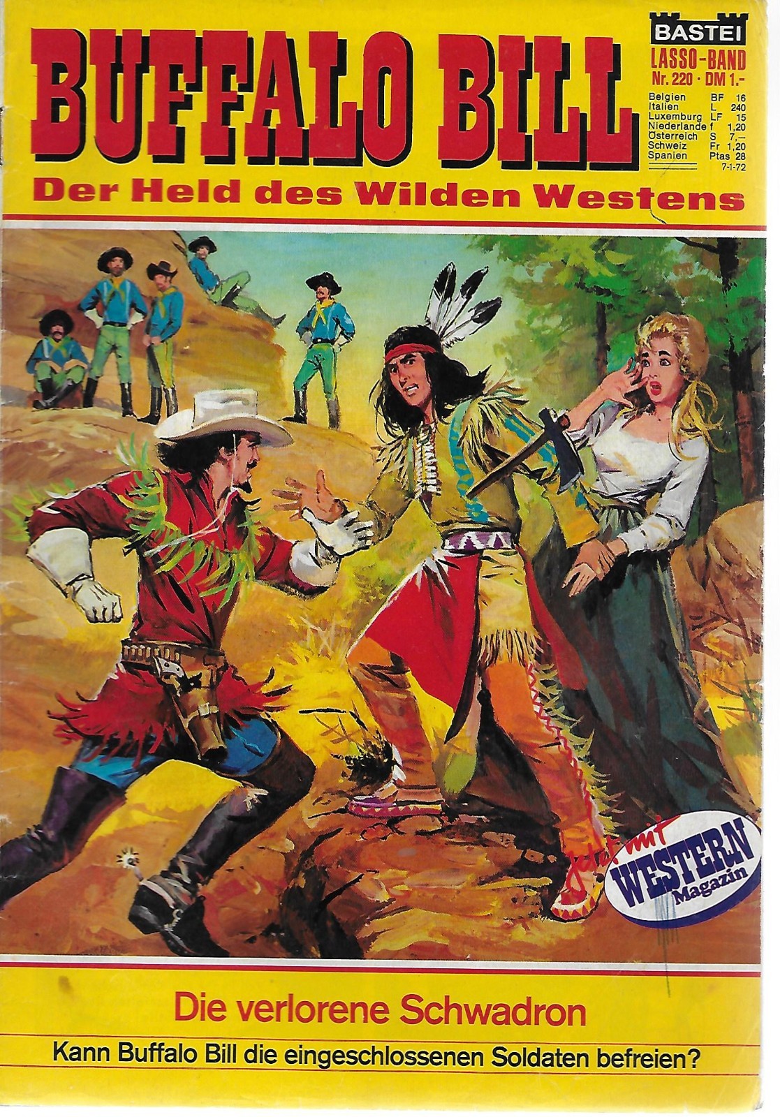 BUFFALO BILL (Lasso Band) n.220 / Bastei Editore