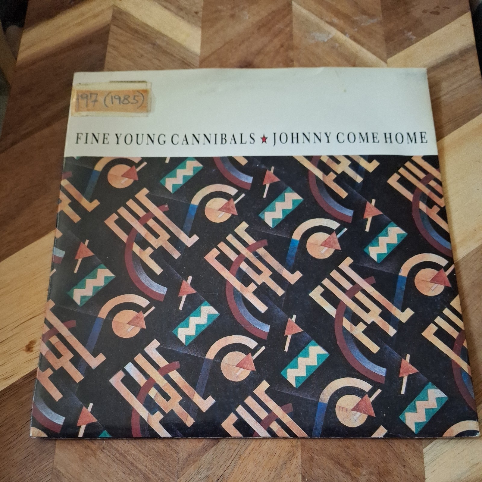 Fine Young Cannibals Johnny Come Home Single Vinyl Record LP Used