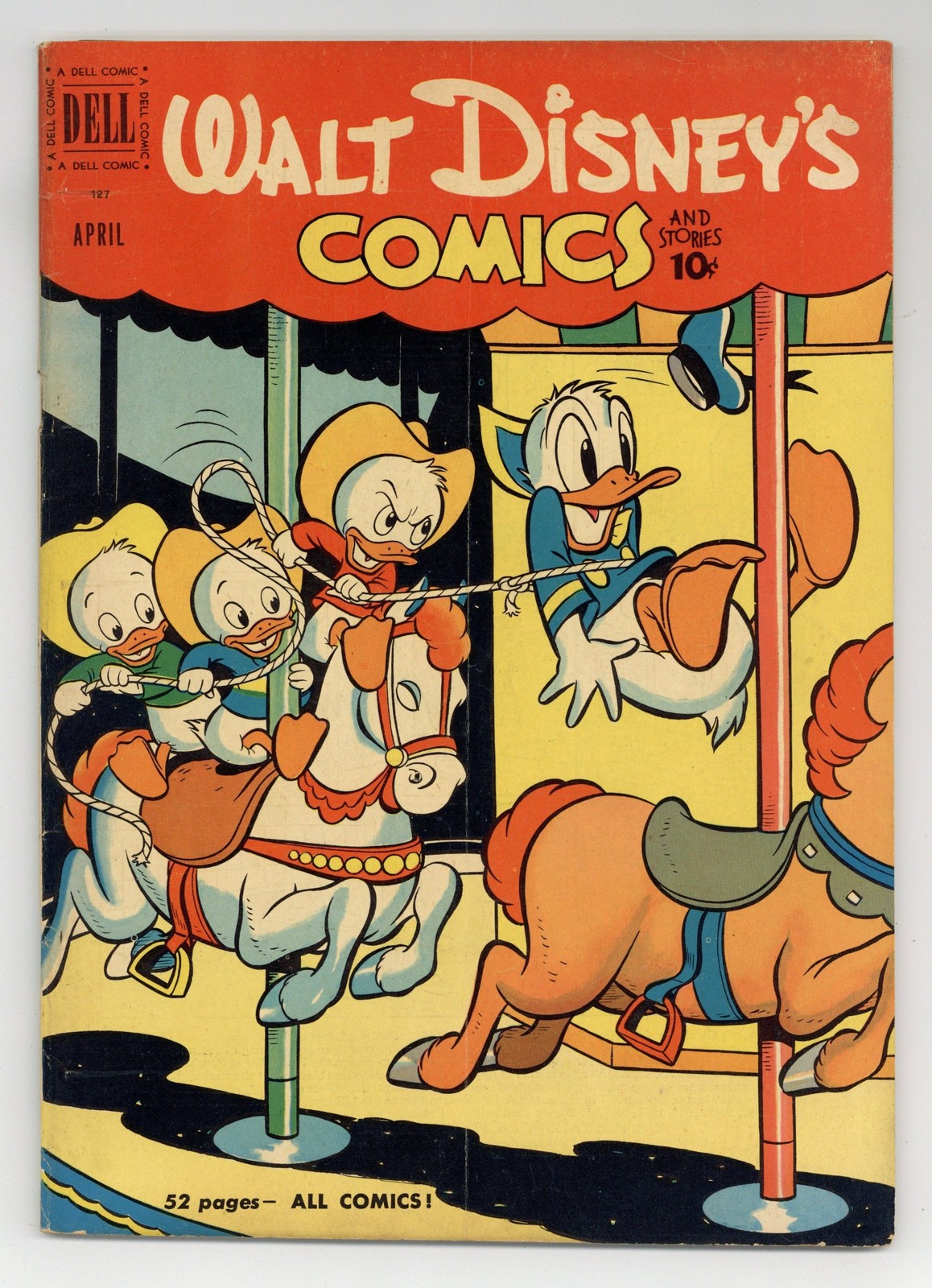Walt Disney's Comics and Stories #127 GD/VG 3.0 1951