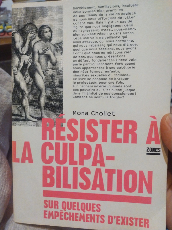 Résister à la culpabilisation de Mona Chollet