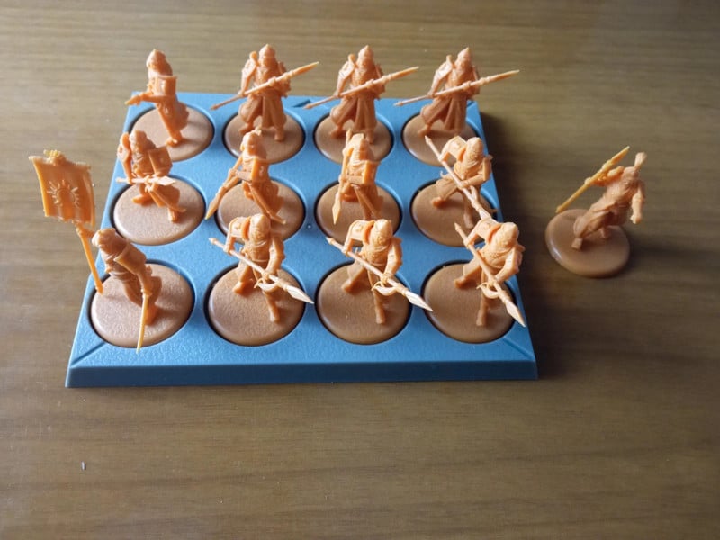 Dornish Spearmen and Captain - ASoIaF