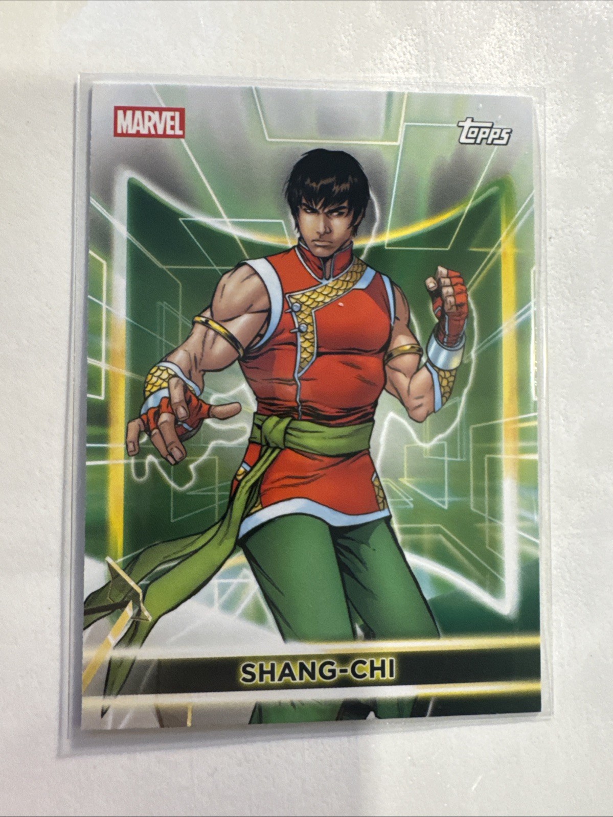 2026 Marvel Topps Neon - Shang-Chi #198
