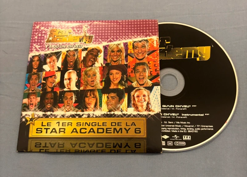 CD Single Star Academy 6 Y’a qu’un ch’veu