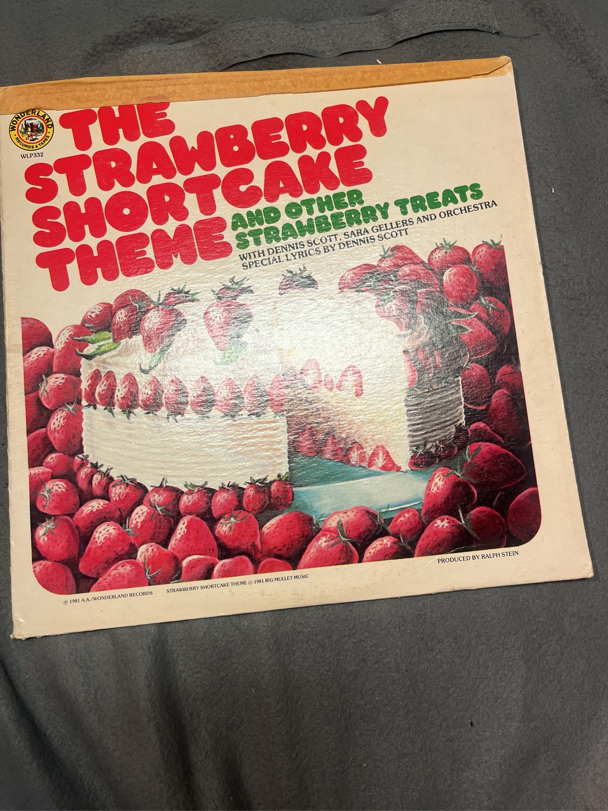 Strawberry Shortcake Theme and Other Strawberry Treats 1981 Vinyl LP