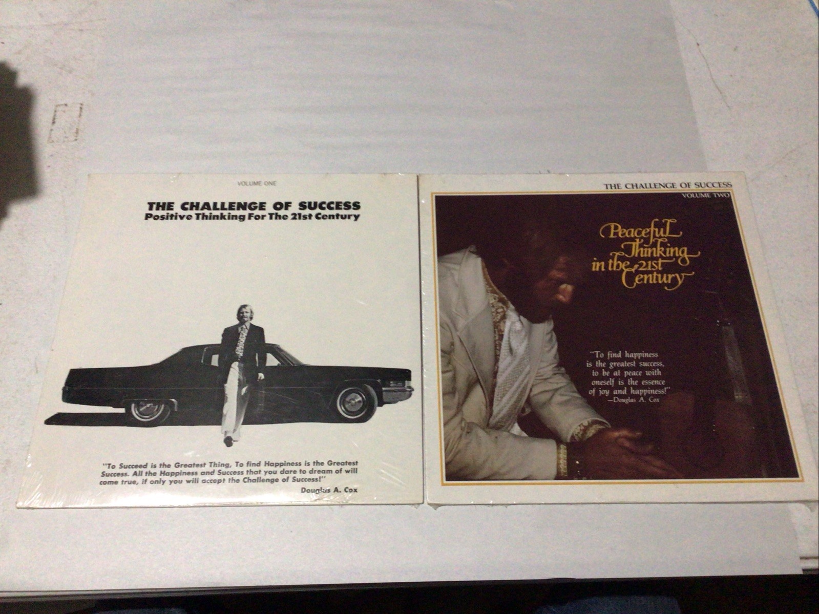 The Challenge Of Success Vols. 1 & 2 Douglas A. Cox New Sealed Vinyl