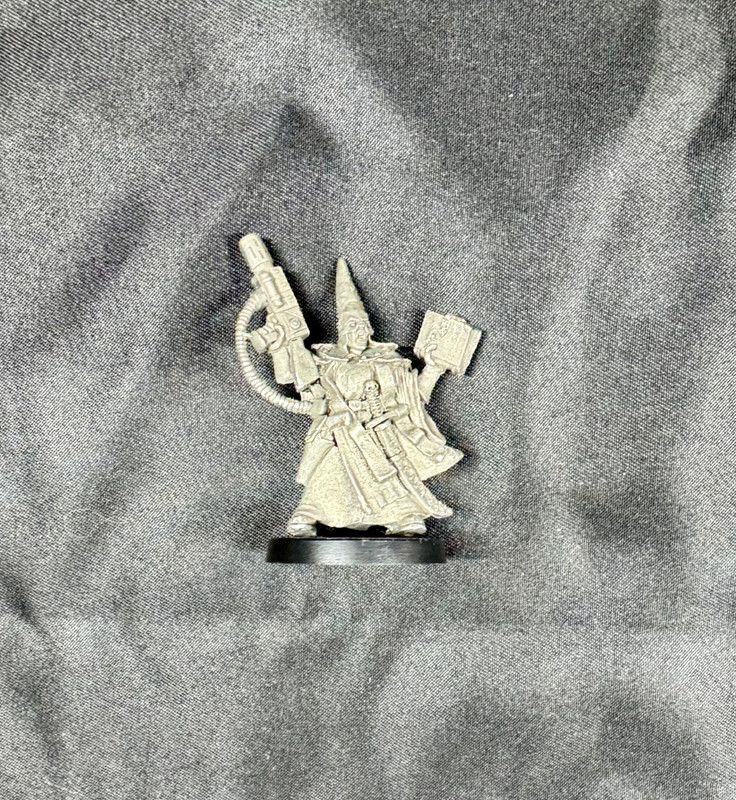 Warhammer 40k 40000 necromunda redemtpionist redemptionniste  pretre priest metal oop