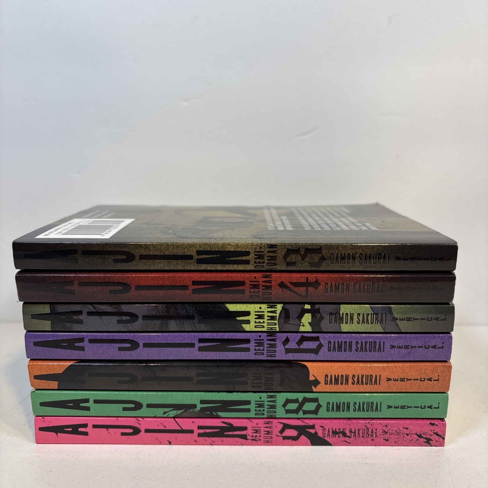 Ajin Demi-Human Vol 3-9 Manga Inglese, Fumetto, Graphic Novel 1° Edizione Lotto di 7