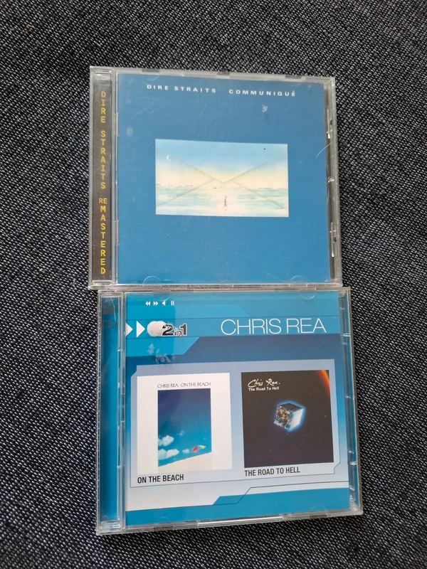 2 CD'S, Chris Rea, Dire Straits!