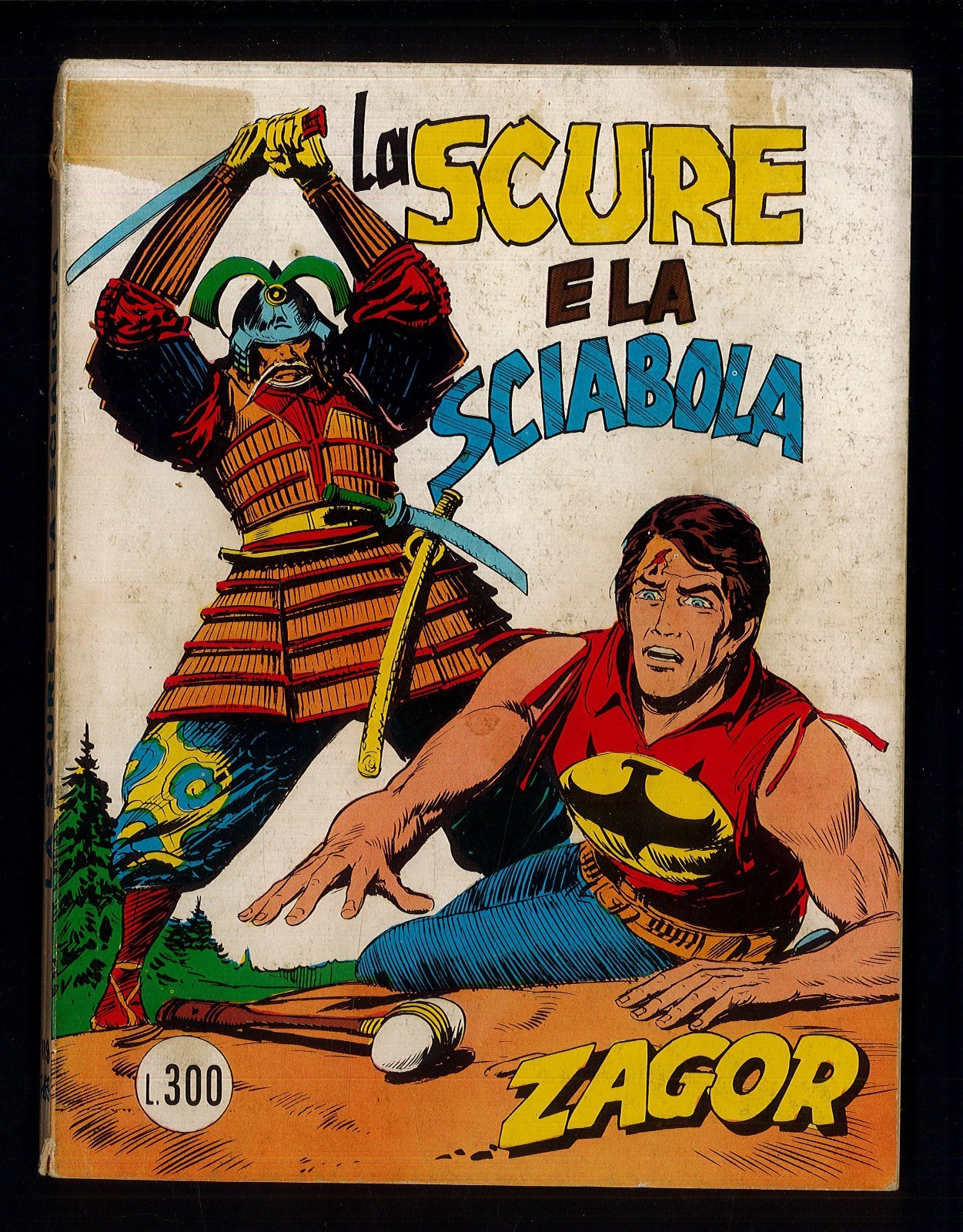 Zagor Zenith Gigante Originale N.169 La Scure e La sciabola Ed.Daim Press 1975 ▓