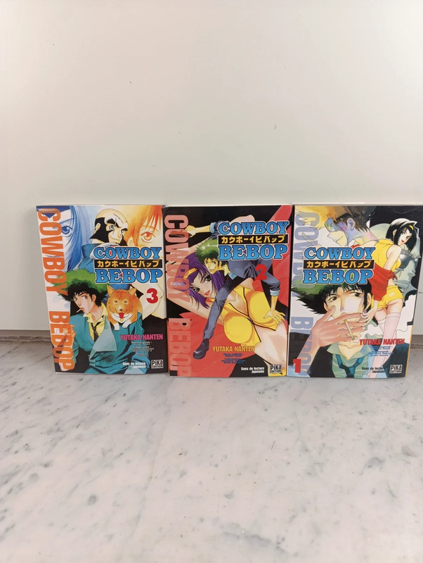 Manga Cowboy bebop 1 à 3