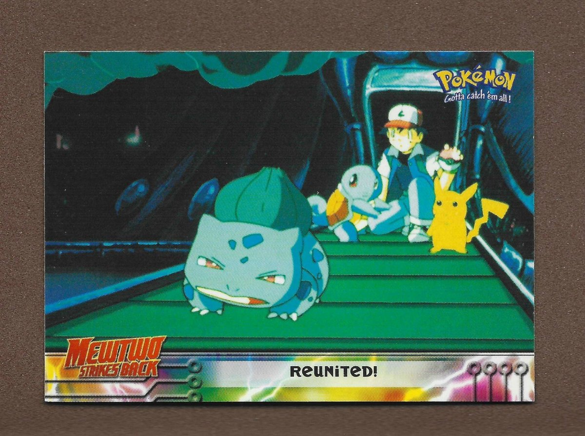 Riuniti quasi nuovi! #31 1999 Topps Pokemon il primo film logo blu Topps 250001