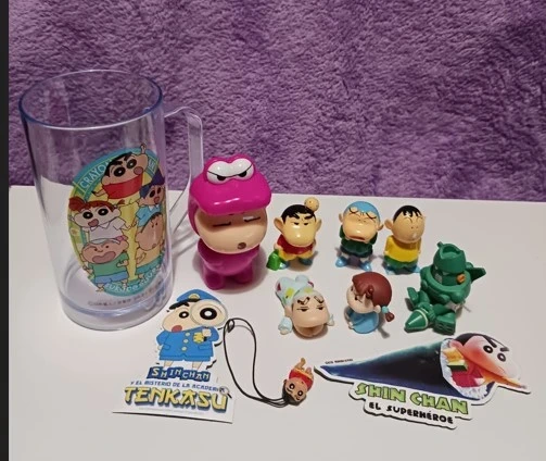 Lote Shin Chan Figuras y más complementos