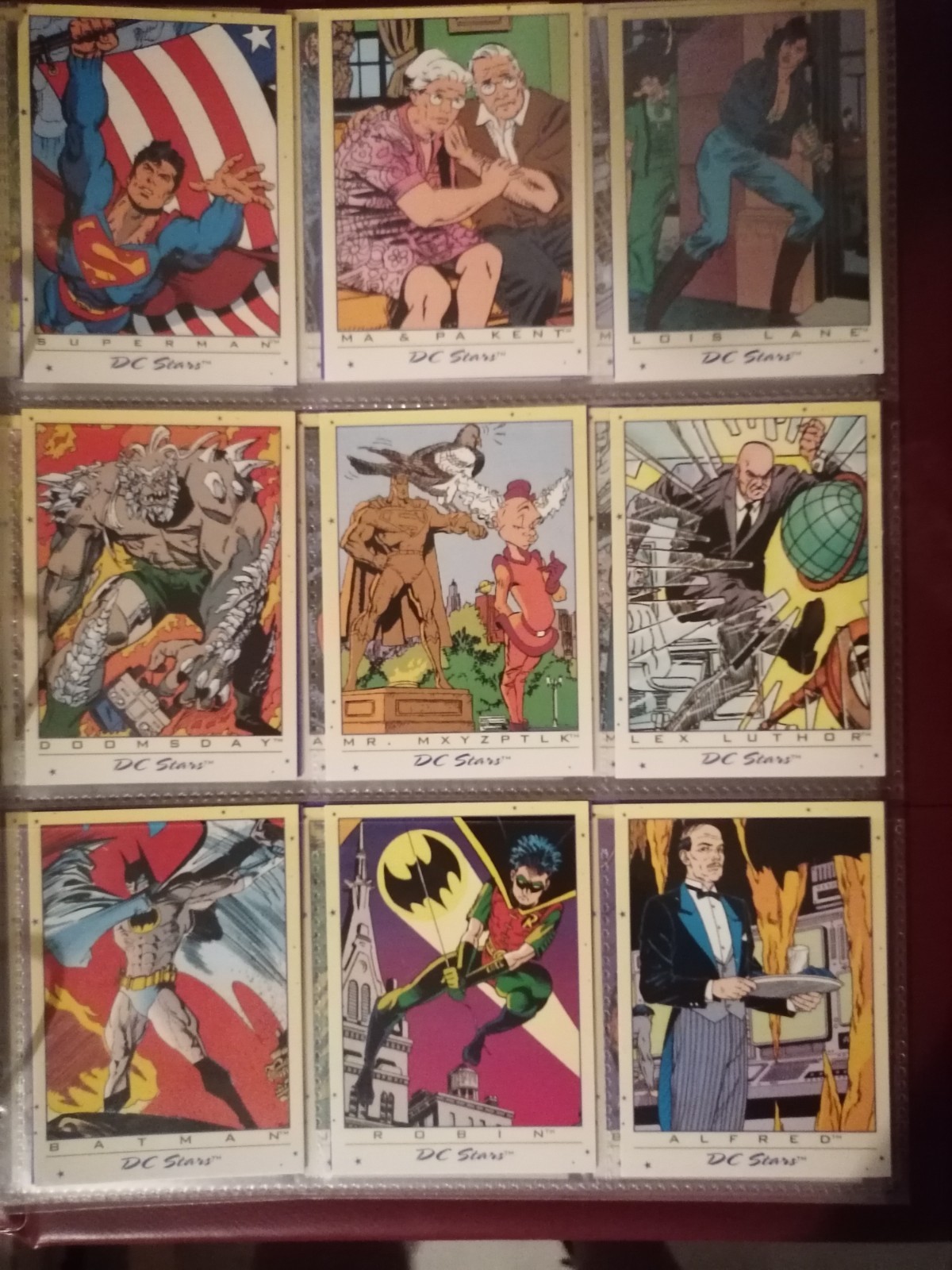 Dc Stars Cards Full Set Skybox 1994
