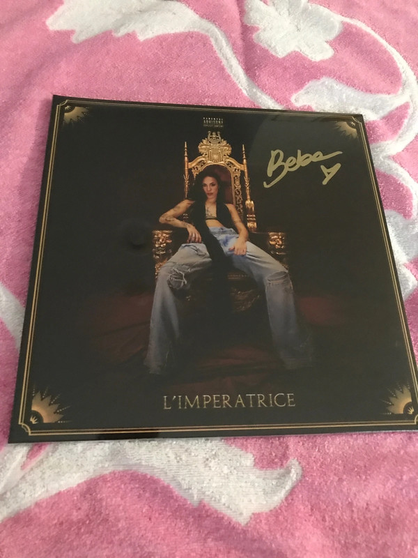 Beba l imperatrice Autografato a mano sigillato vinile rosso