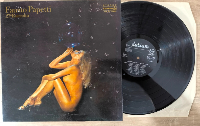 Fausto Papetti Sax 27a Raccolta disco LP