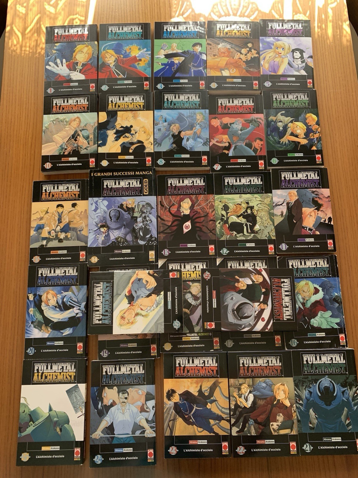 Planet Manga Fullmetal Alchemist lotto volumi dal 1 al 27 ristampa 2009 ITA