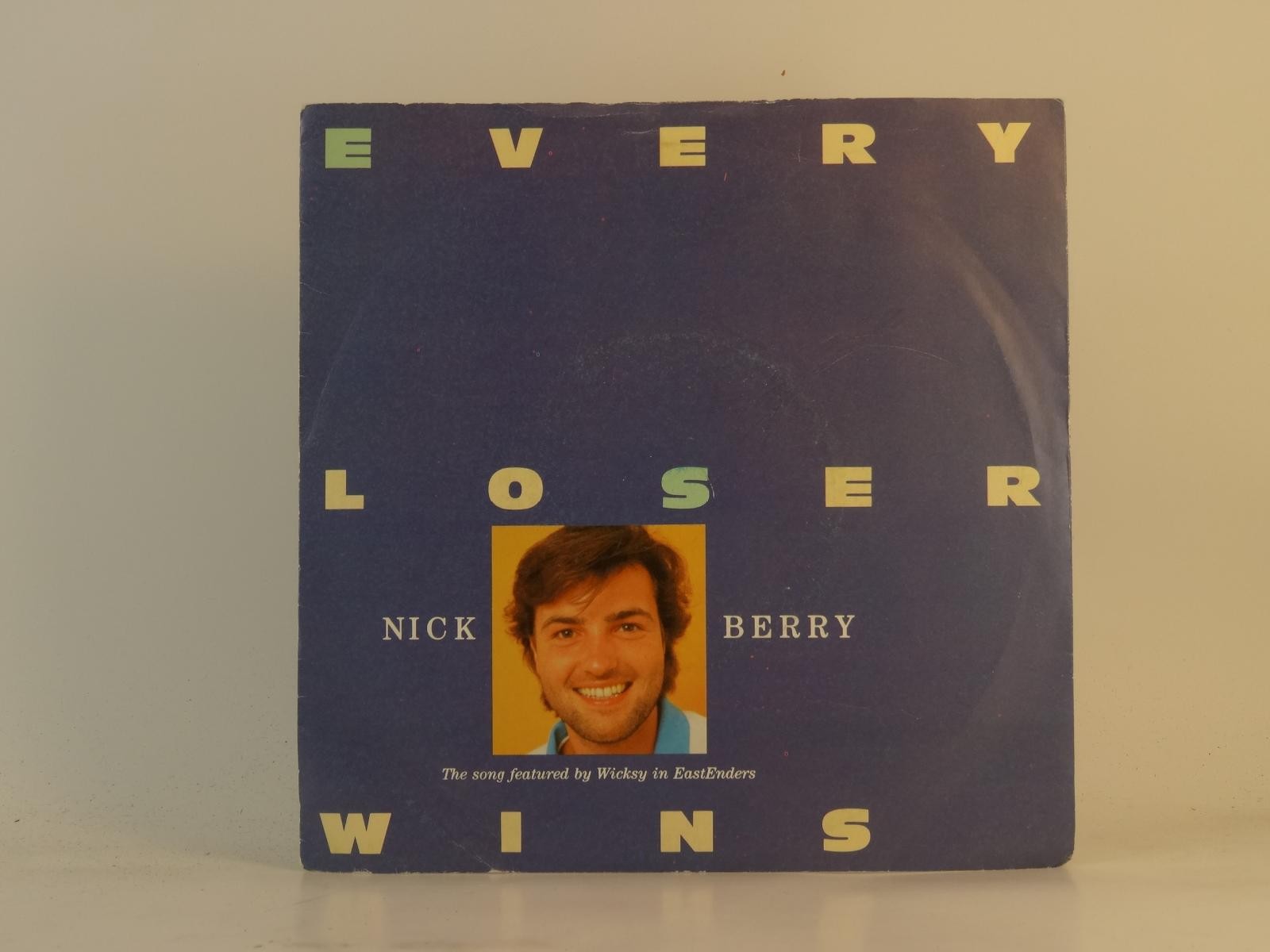NICK BERRY EVERY LOSER WINS (59) 2 Track 7" Single plus Picture Sleeve BBC RECOR