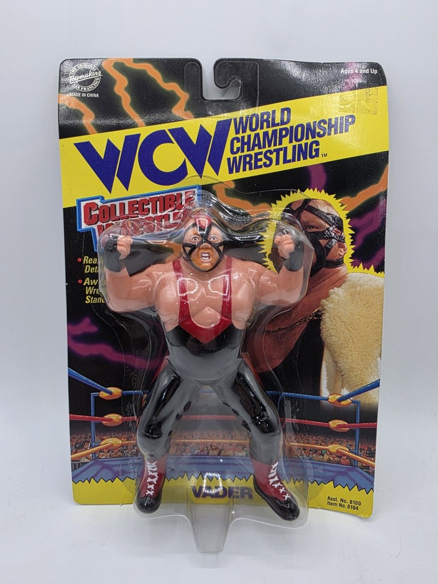 WCW OSFTM VADER FIGURE NWA WWF WWE ELITE LEGENDS RETRO HASBRO LJN RARO 1994