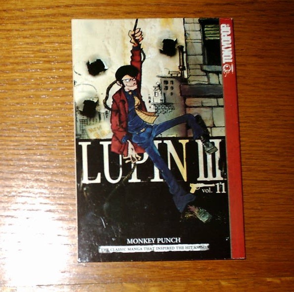 Lupin il 3° III Volume 11 Manga Monkey Punch