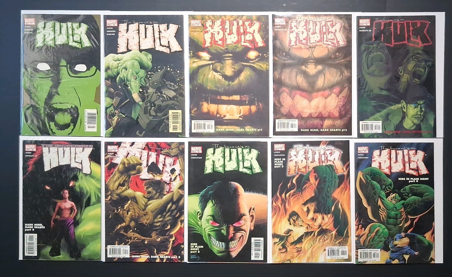 Incredible Hulk Marvel Comic Book Lot